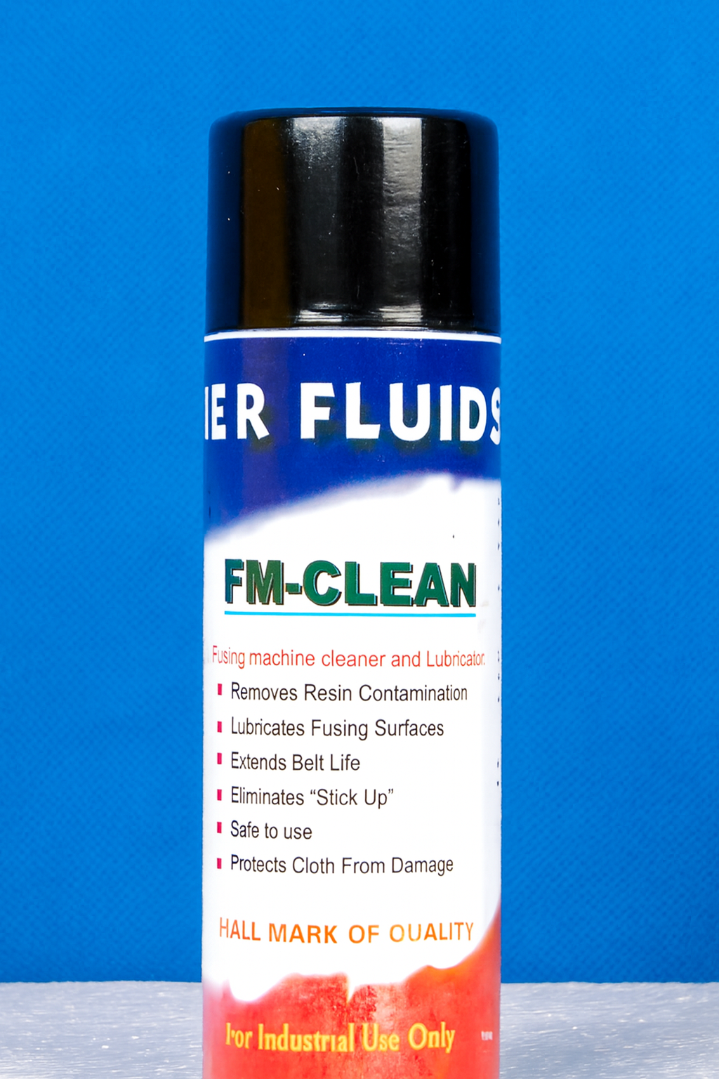 FUSING MACHINE BELT CLEANER AND LUBRICATOR